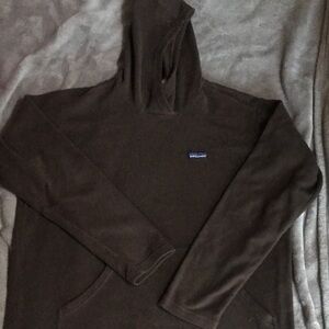 Patagonia (brown fleece) hoodie